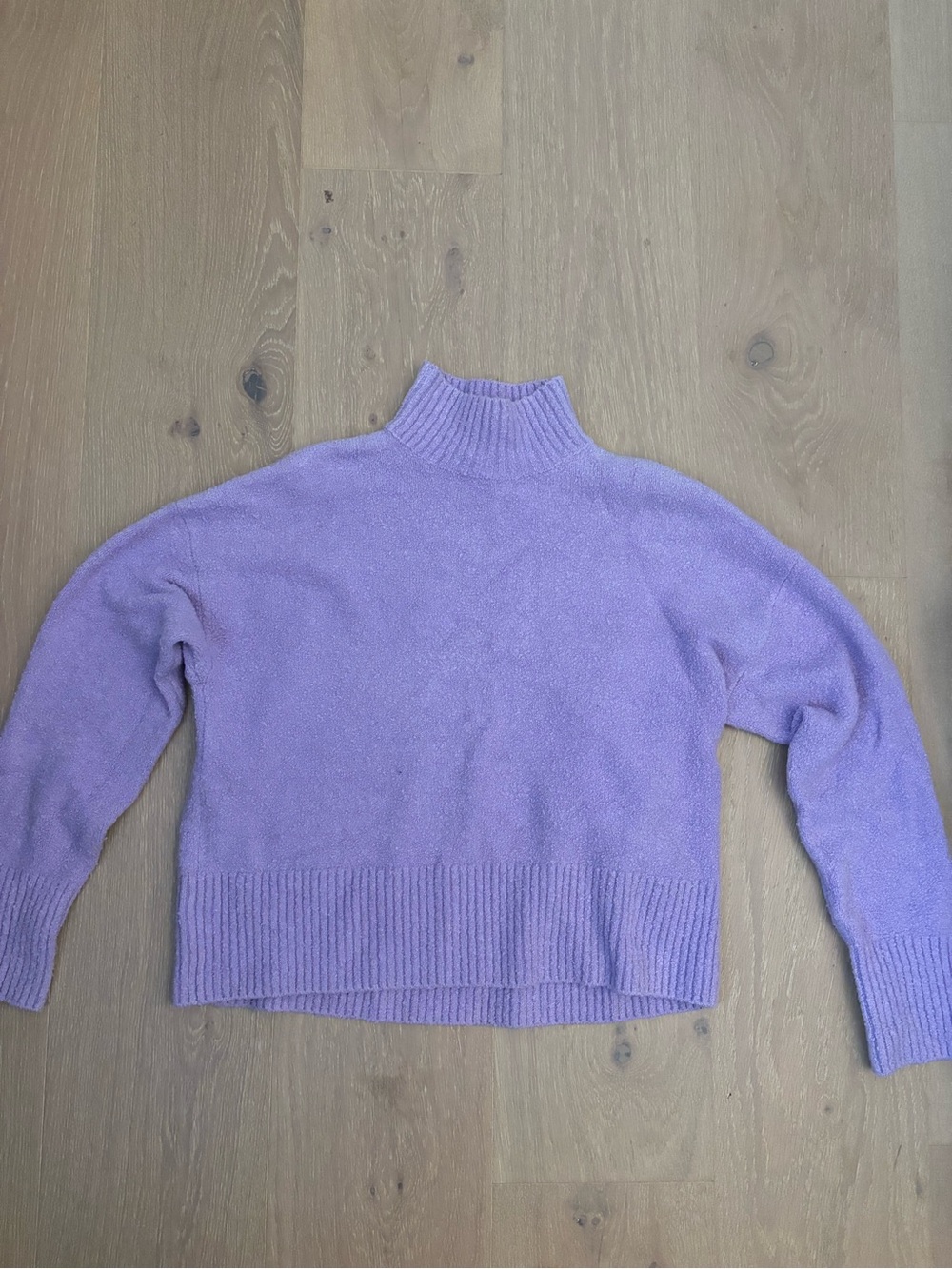 & Other Stories Lilac Turtle Neck Sweater